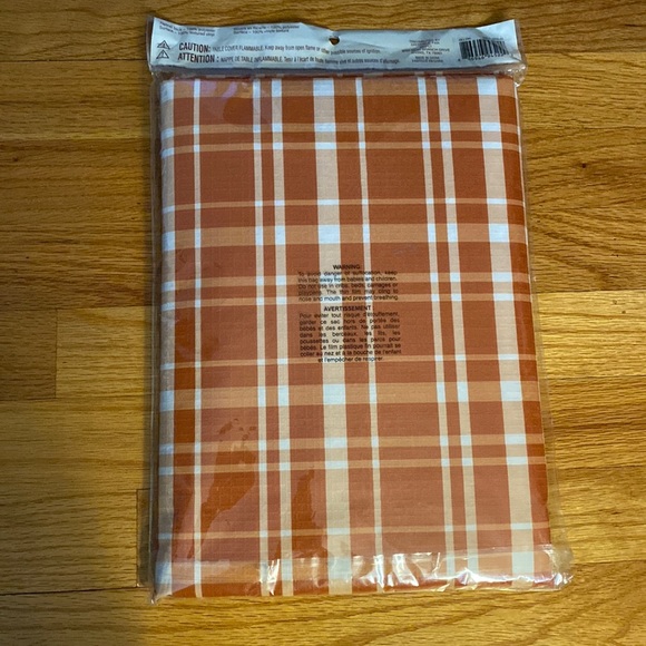 New Celebrate It Flannel Backed Table Cover - Picture 2 of 2